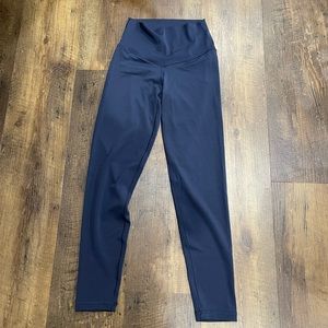 Navy Offline Real Me 7/8 Leggings high rise